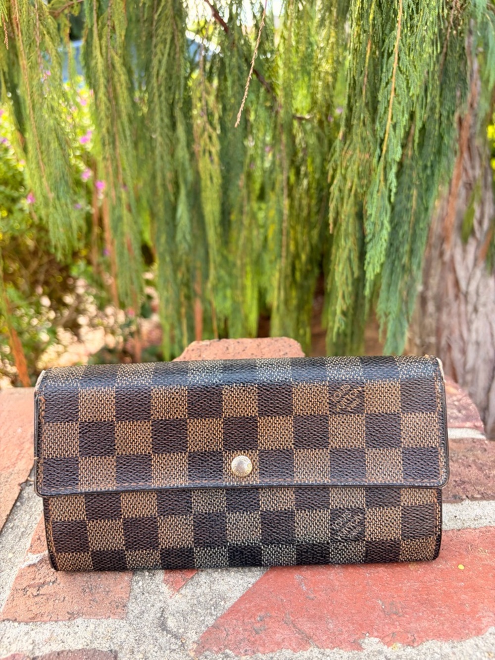 Louis Vuitton Damier Long Wallet Authentic 2006 DateCode Inside